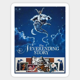 The Neverending Story Classic Movie Cover Sticker